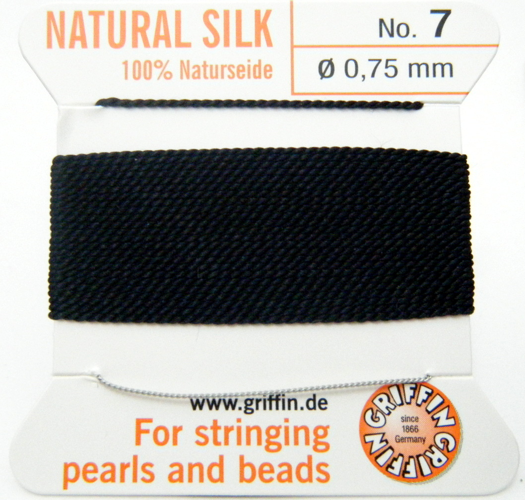 Black 7 Griffin silk